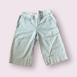 Women’s Well Worn Brand Khaki Capri Pants Cotton Spandex Size 6